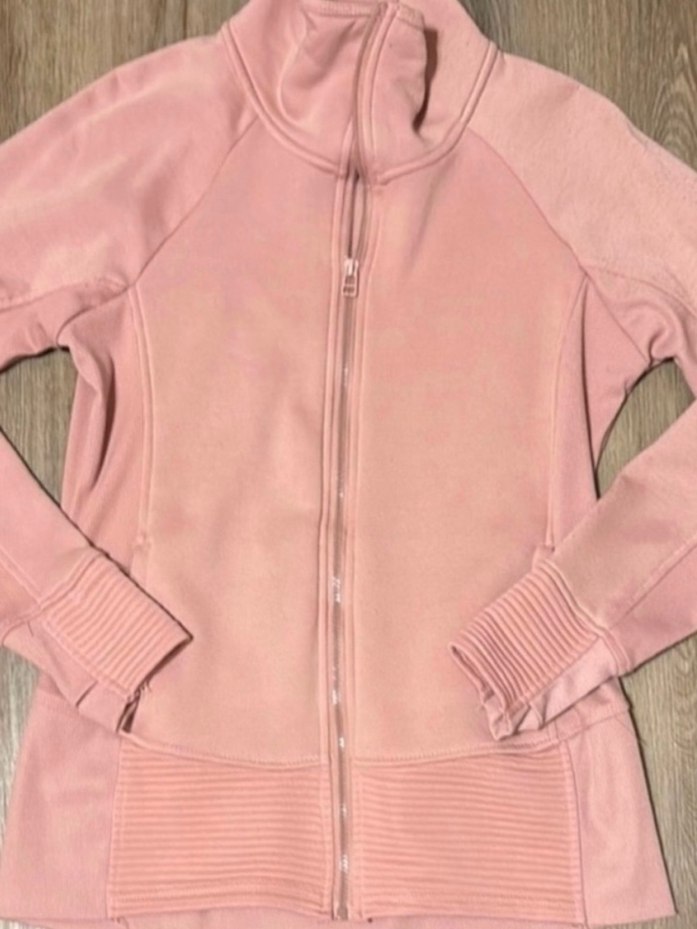 RBX Pink Full Zip Athletic Jacket Women’s Medium NWOT Yoga Workout Sweatshirt